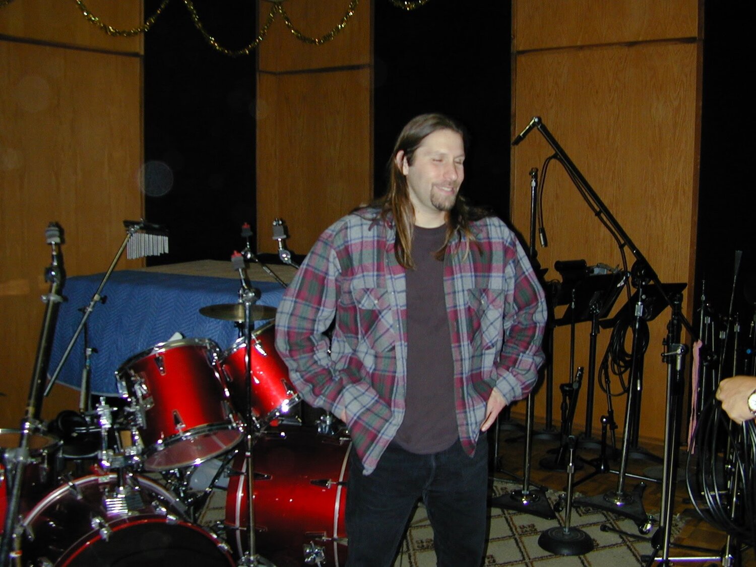 Mike Michaelian at Selah Studios during the Screaming in Horror sessions