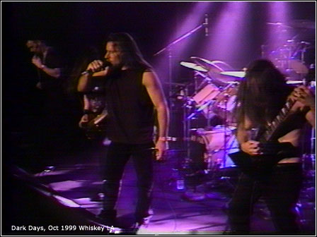 The band on stage at the Whisky a Go Go